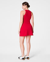 SPANXshape™ Get Moving Zip Front Dress | Spanx Red